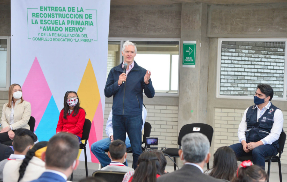 “HAN VUELTO A CLASES PRESENCIALES 3.2 MILLONES DE MEXIQUENSES”: DEL MAZO