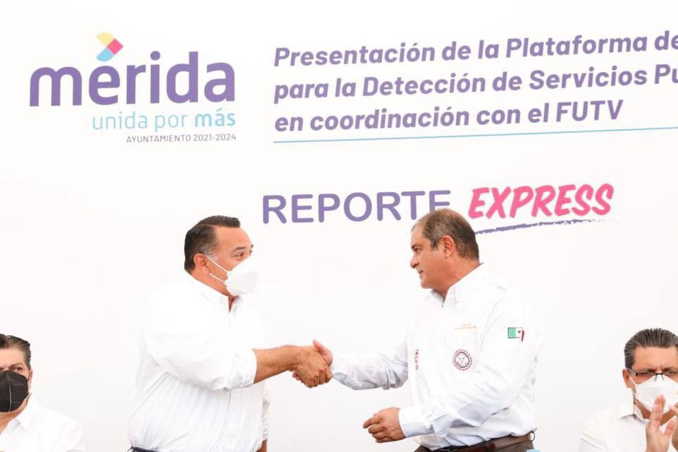 CONCRETAN ALIANZA AYUNTAMIENTO DE MÉRIDA Y FUTV PARA MEJORAR VIALIDADES