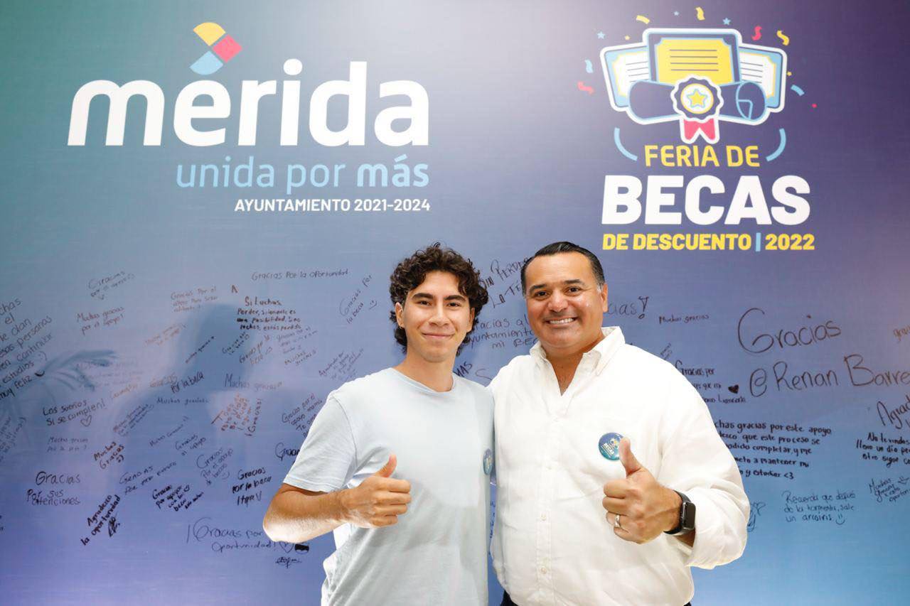 “A TRAVÉS DE LA EDUCACIÓN CONSTRUIREMOS UNA MÉRIDA MÁS FUERTE”: RENÁN BARRERA