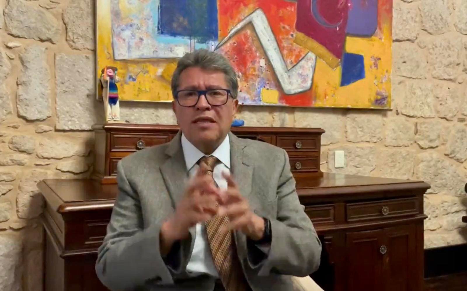 “SENADO NO ACEPTARÁ INTROMISIONES DE NINGÚN PODER”: RICARDO MONREAL