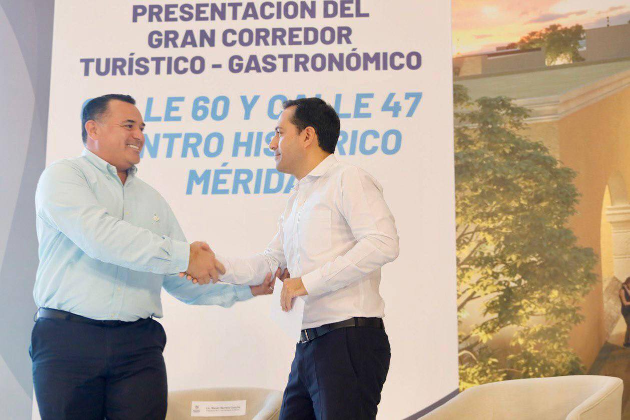 PRESENTAN MAURICIO VILA Y RENÁN BARRERA GRAN CORREDOR TURÍSTICO-GASTRONÓMICO