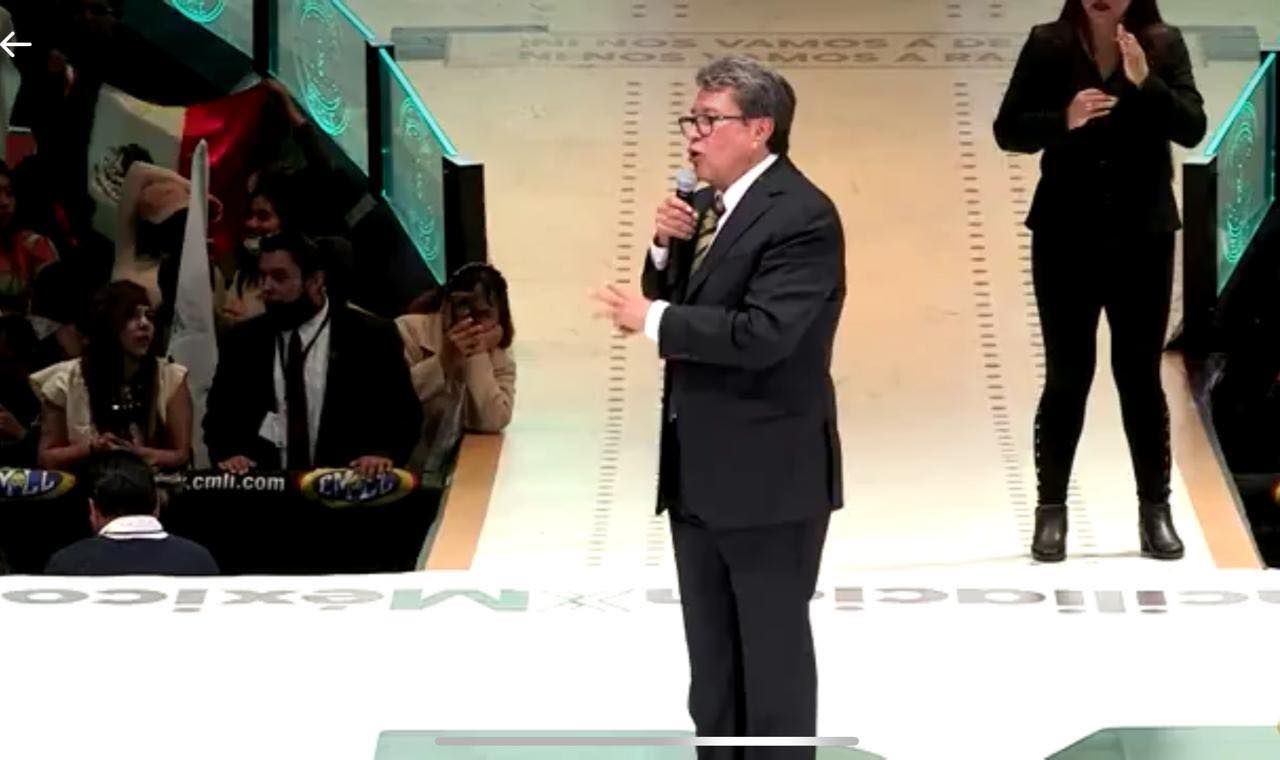 PRESENTA RICARDO MONREAL SU PROYECTO DE NACIÓN PARA EL 2024