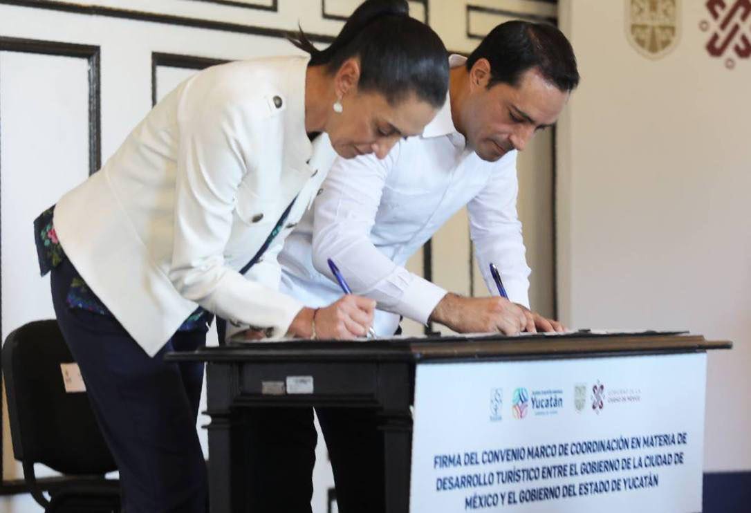 “ES ADMIRABLE EL TRABAJO QUE A HECHO MAURICIO VILA EN YUCATÁN”: CLAUDIA SHEINBAUM