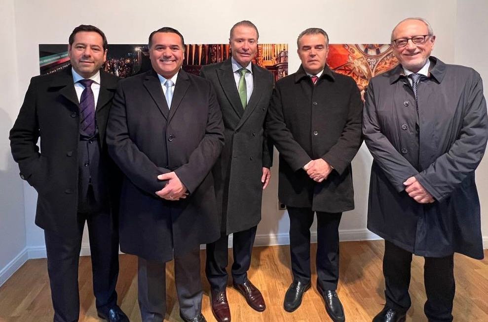 TRABAJA RENÁN BARRERA CON EMPRESARIOS ESPAÑOLES PARA ESTABLECER NUEVAS RELACIONES COMERCIALES