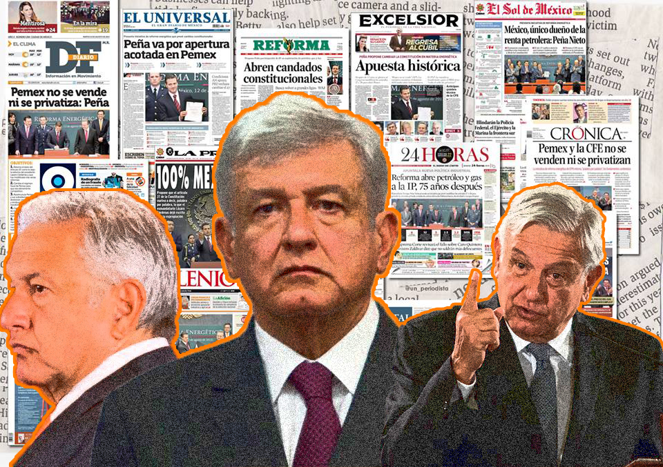CÓMO AMLO DEBILITÓ A LA PRENSA