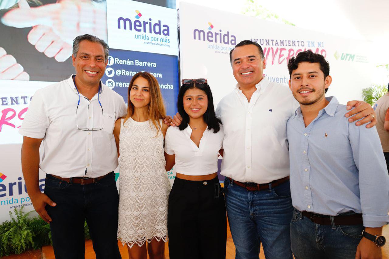 TRABAJA RENÁN BARRERA CON LOS JÓVENES PARA MEJORAR SERVICIOS EN MÉRIDA
