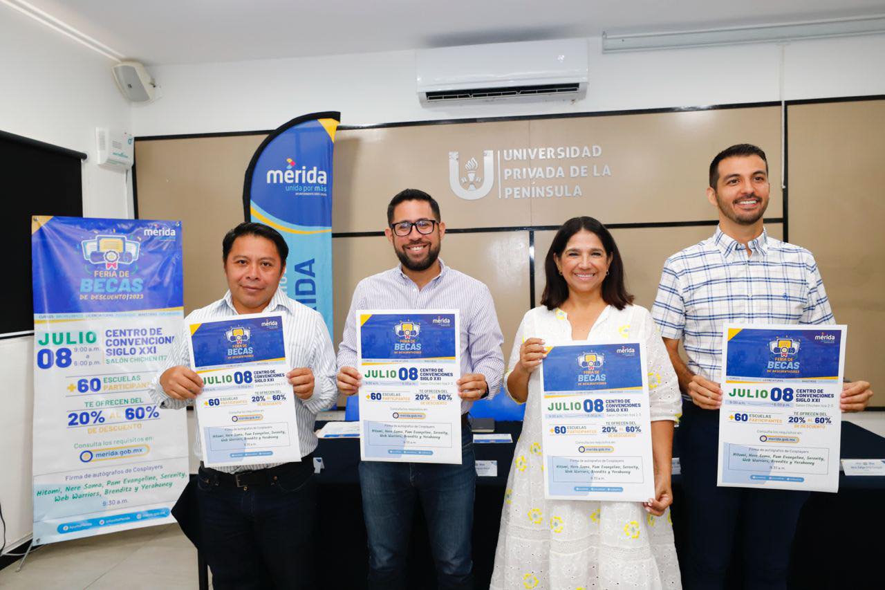 BRINDA RENÁN BARRERA MÁS OPORTUNIDADES DE ESTUDIO A LOS JÓVENES DE MÉRIDA