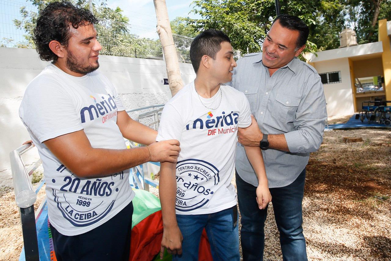 CONTINÚA RENÁN BARRERA CON LA TRANSFORMACIÓN DE MÉRIDA, UNA CIUDAD INCLUYENTE PARA TODOS