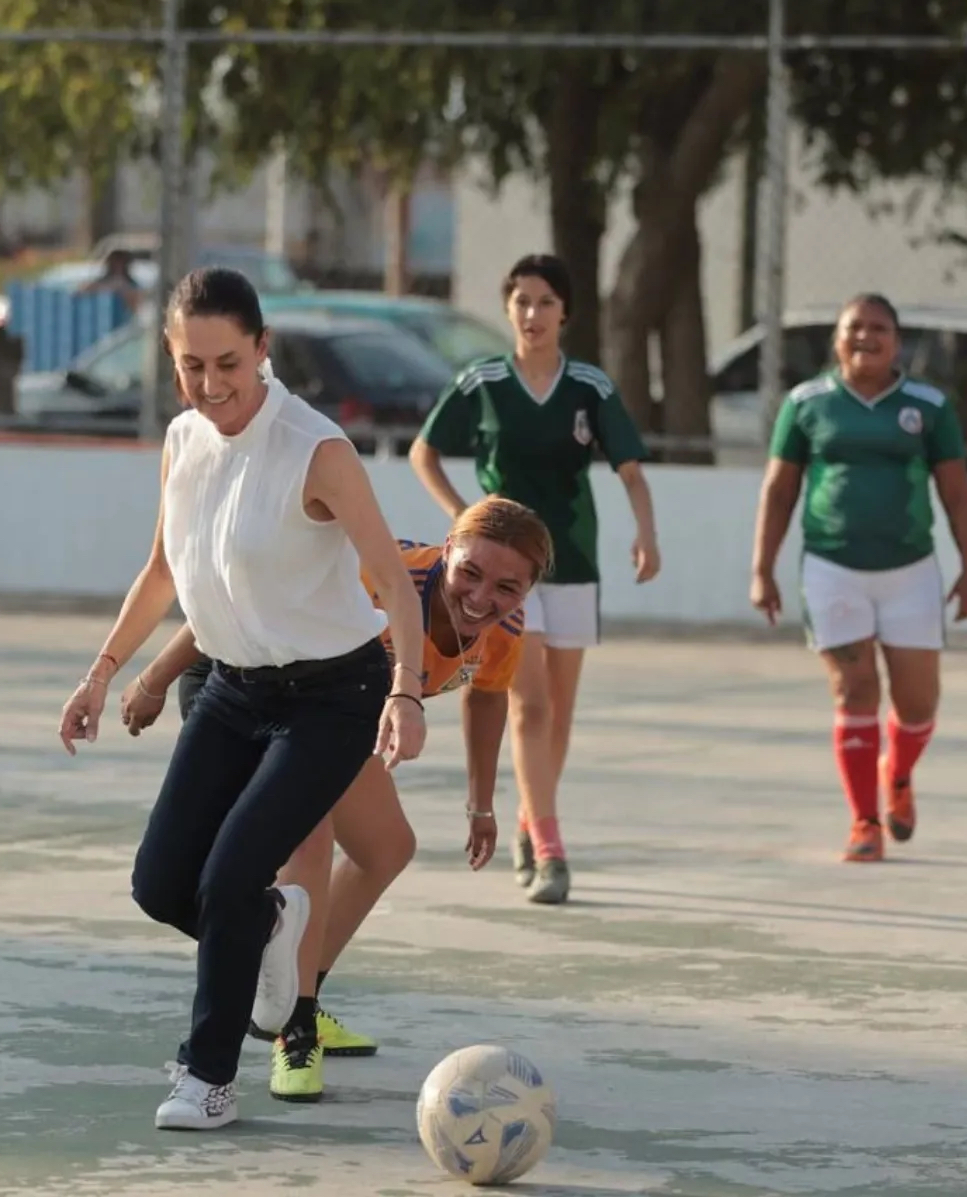 “LAS MUJERES TENEMOS DERECHO A ESTAR EN CUALQUIER ESPACIO DE LA VIDA PÚBLICA”: CLAUDIA SHEINBAUM