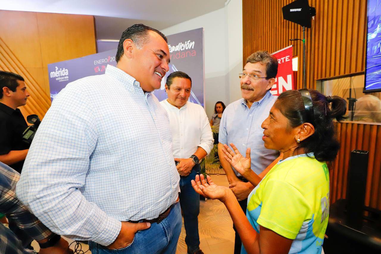 ANUNCIA RENÁN BARRERA MARATÓN INTERNACIONAL MÉRIDA BANORTE 2024