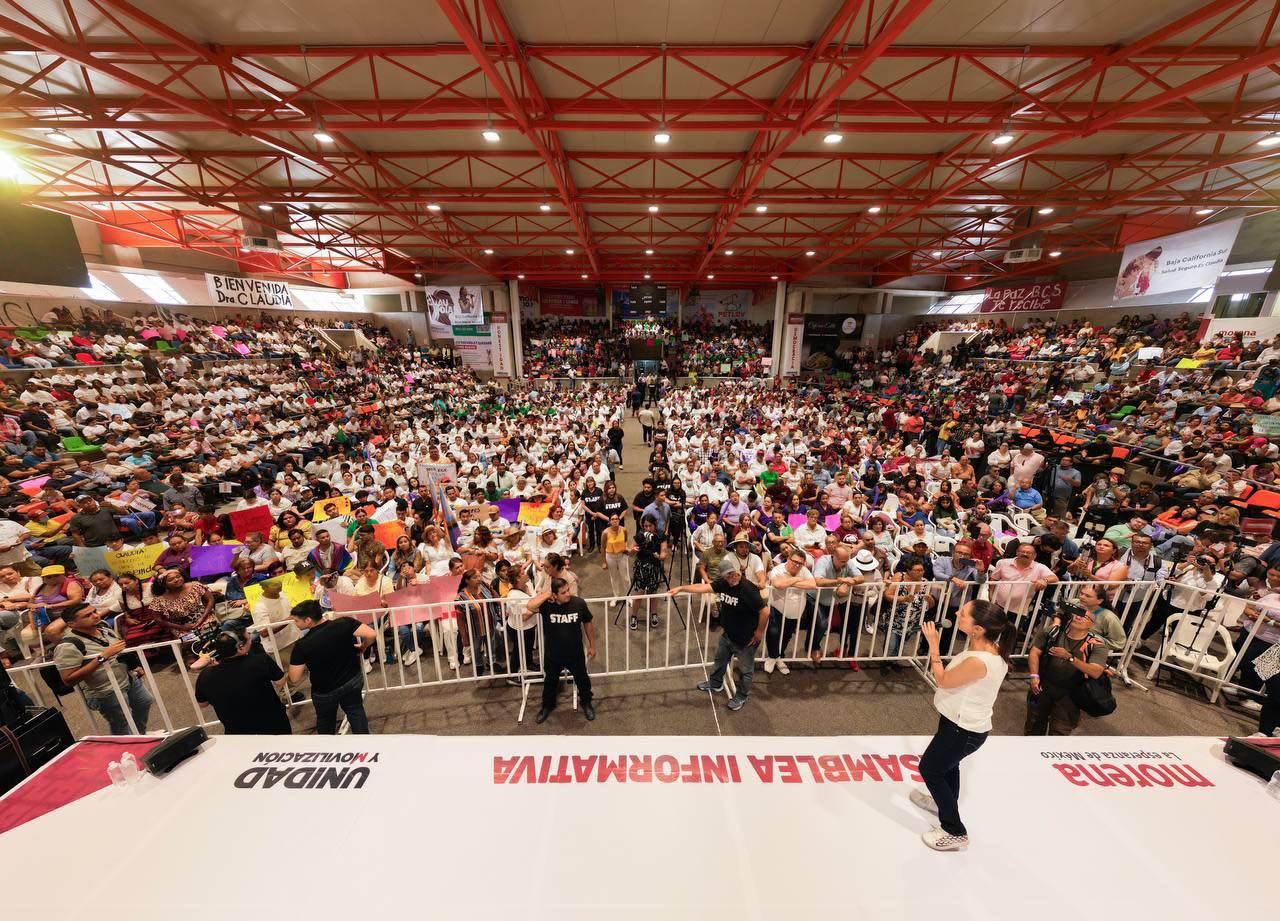 “QUEREMOS UN MÉXICO DE IGUALES, DONDE TODOS NOS PODAMOS VER A LOS OJOS”: CLAUDIA SHEINBAUM