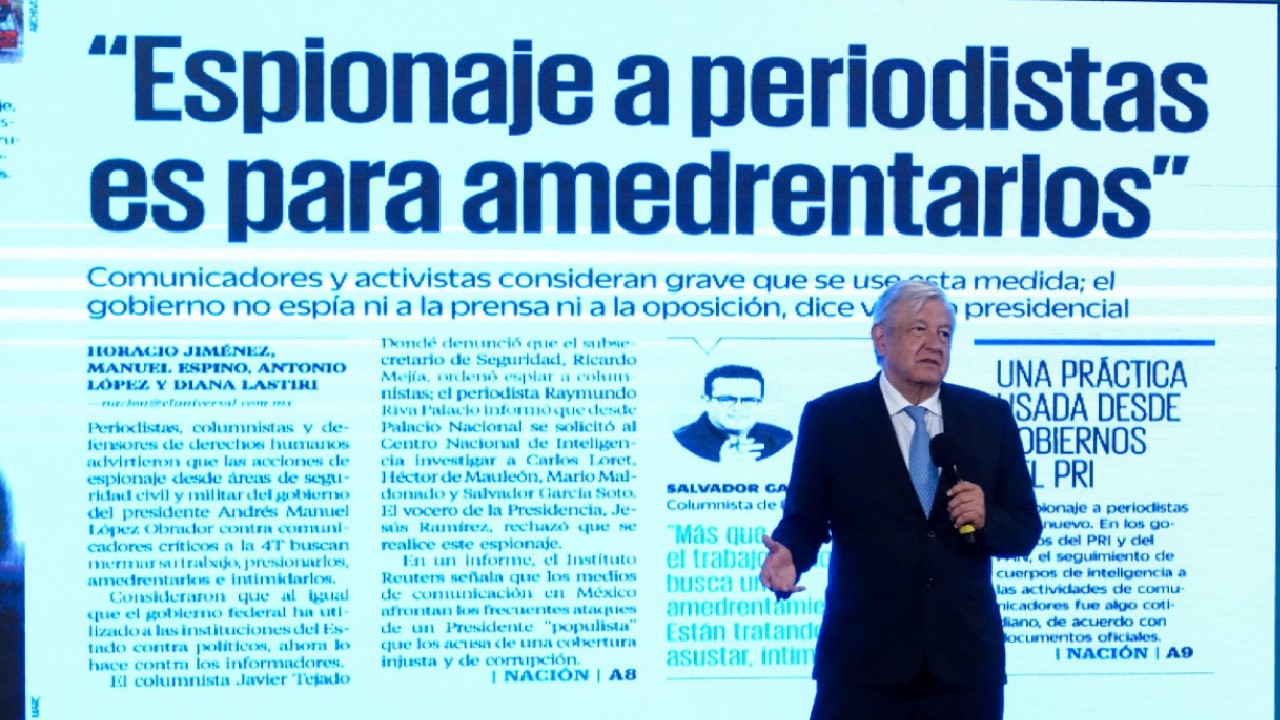 DESESPERACIÓN EN PALACIO NACIONAL