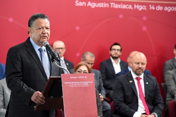 “HEMOS ALCANZADO UNA CIFRA HISTÓRICA EN INVERSIONES PARA HIDALGO”: JULIO MENCHACA