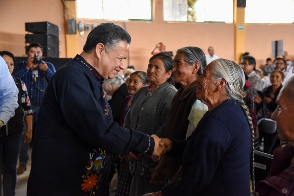 CUMPLE JULIO MENCHACA COMPROMISO CON LA SIERRA ALTA; DESTINARÁ 85 MDP PARA ESA REGIÓN