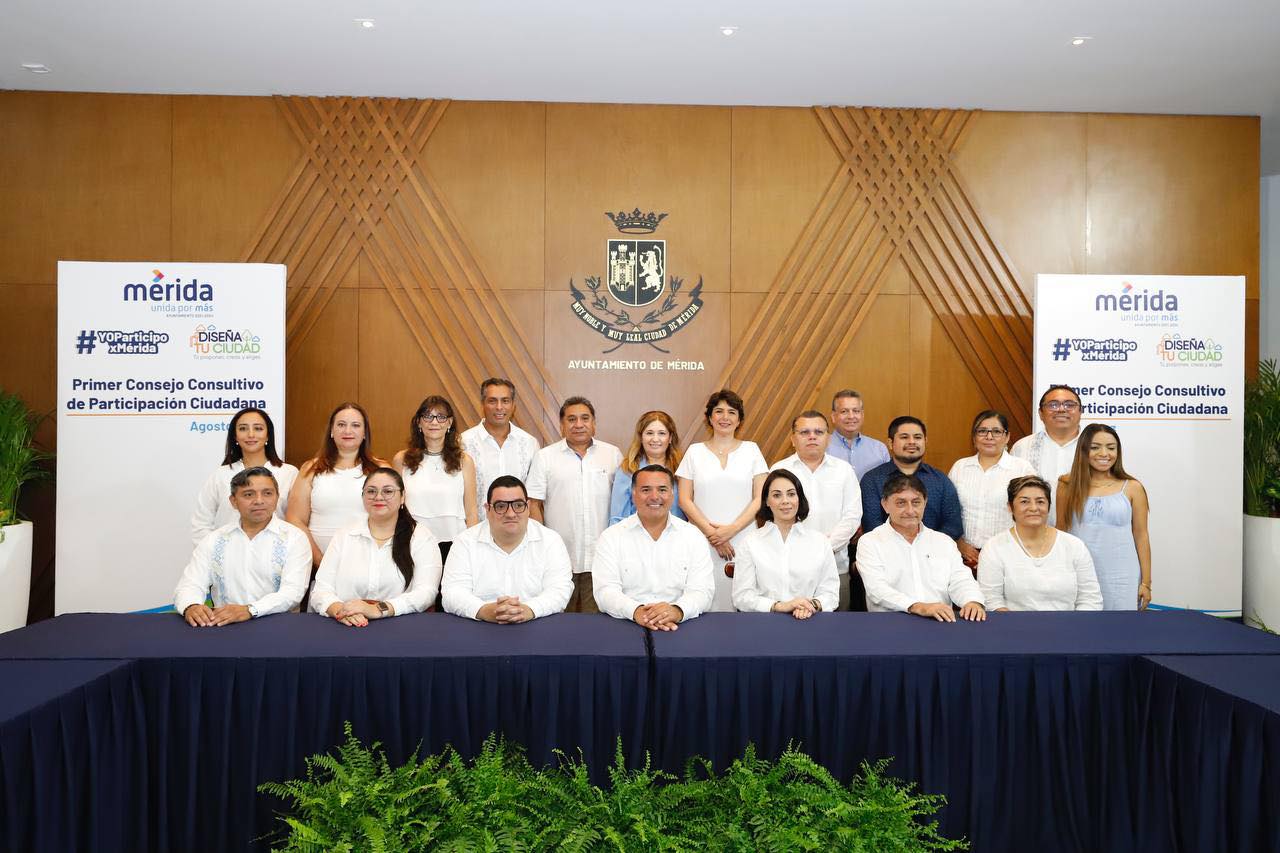 INSTALA RENÁN BARRERA EL PRIMER CONSEJO DE PARTICIPACIÓN CIUDADANA EN MÉRIDA