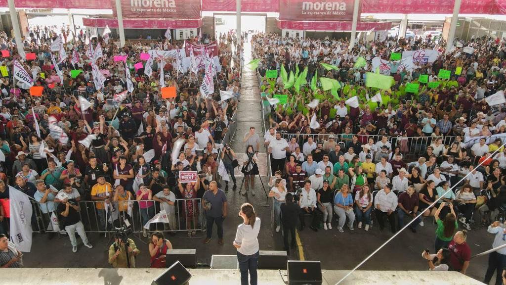 “EL PUEBLO DE MÉXICO SABE QUE LA 4T ES GARANTÍA”: CLAUDIA SHEINBAUM