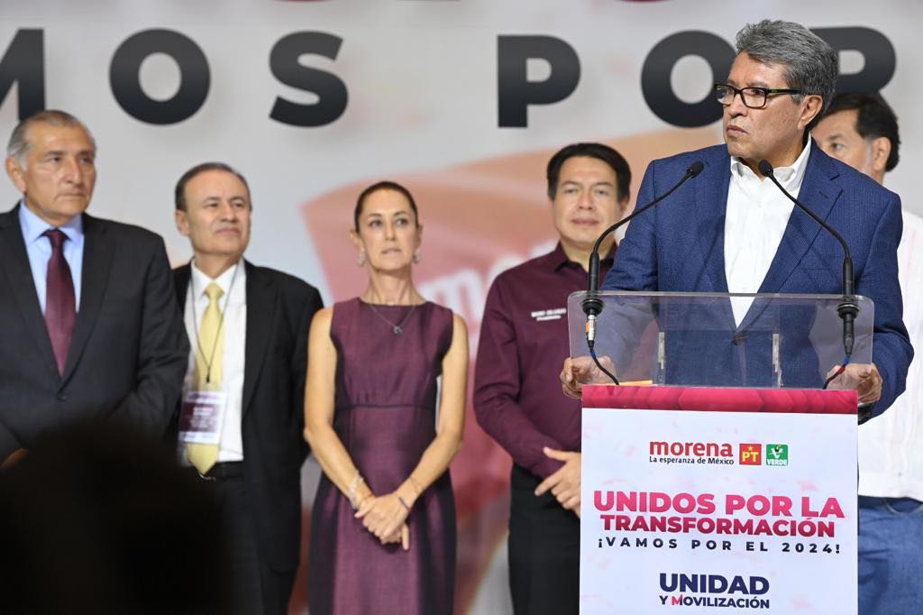 “ENTREGA DE BASTÓN DE MANDO A CLAUDIA SHEINBAUM TRASCIENDE LO SIMBÓLICO”: RICARDO MONREAL