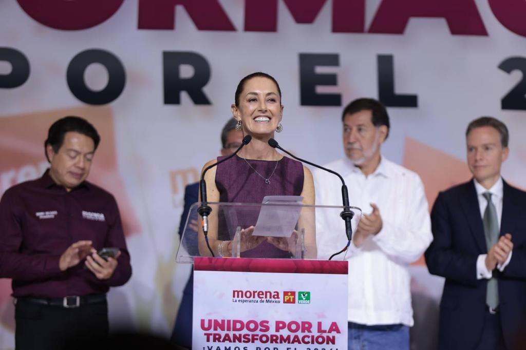 “HOY DECIDIÓ EL PUEBLO DE MÉXICO”: CLAUDIA SHEINBAUM