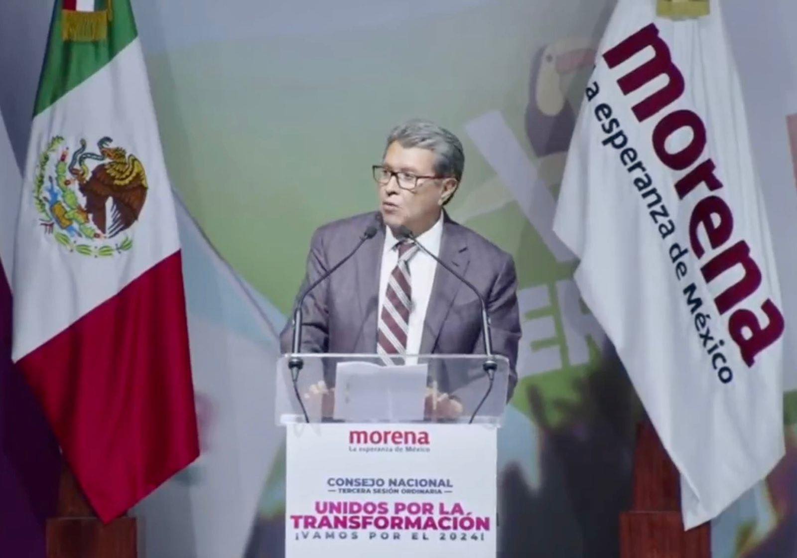 “LA UNIDAD, CLAVE PARA QUE MORENA GANE LA PRESIDENCIA Y LA MAYORÍA EN EL CONGRESO”: RICARDO MONREAL