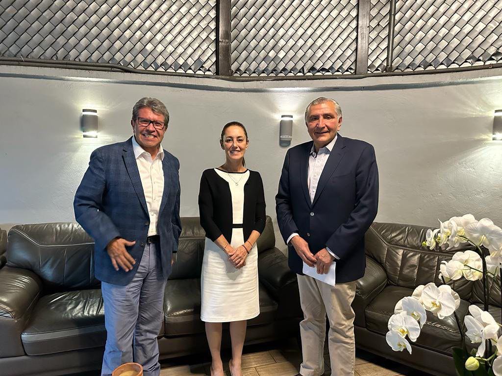 RICARDO MONREAL SERÁ COORDINADOR DE ORGANIZACIÓN Y ENLACE TERRITORIAL DE CLAUDIA SHEINBAUM