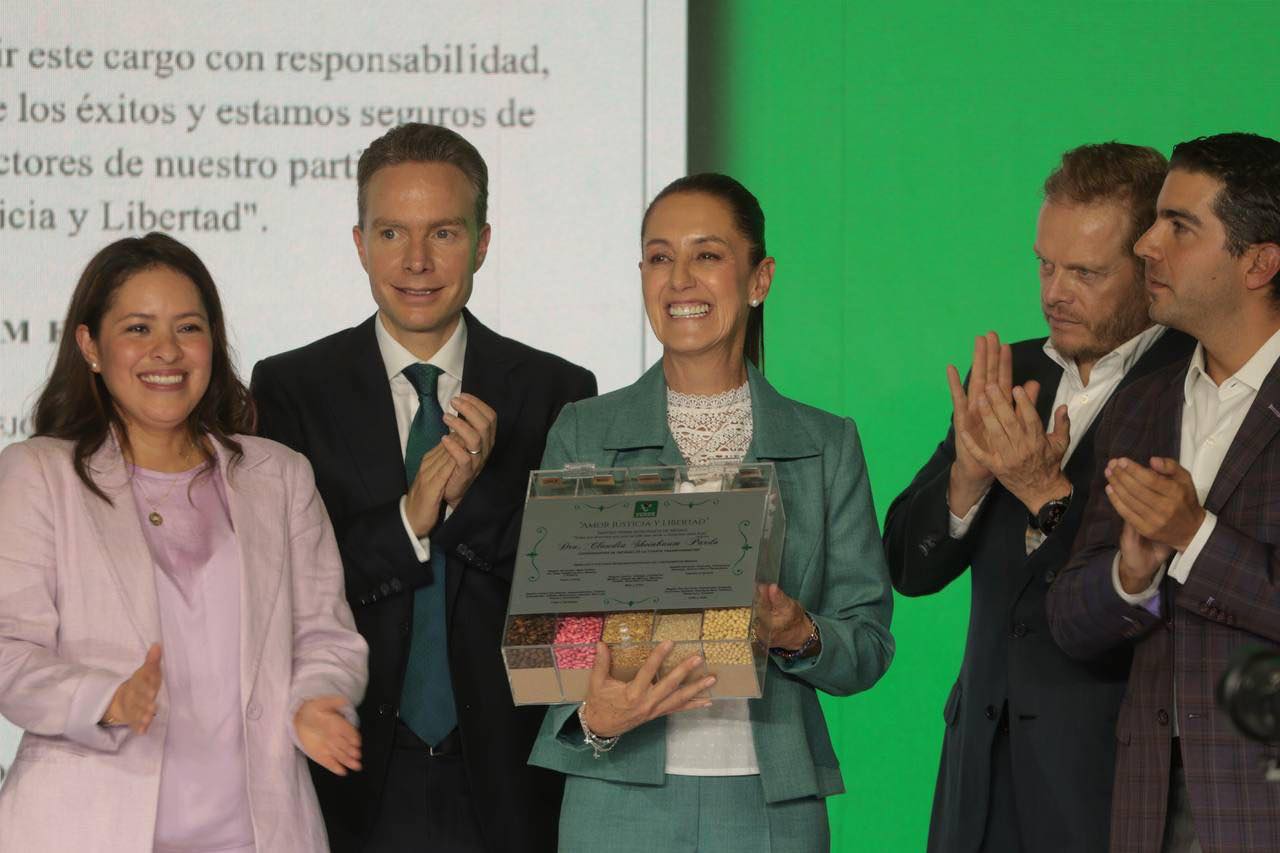 “SOMOS TRES PARTIDOS POLÍTICOS QUE FORMAMOS UN PROYECTO DE NACIÓN”: CLAUDIA SHEINBAUM