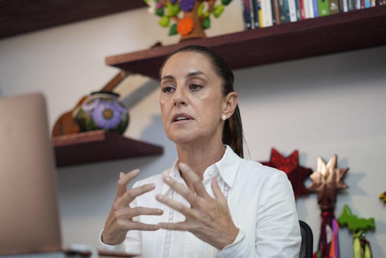 “QUE SE BUSQUE LA MANERA INMEDIATA DE PACIFICAR EL CONFLICTO ENTRE ISRAEL Y PALESTINA”: CLAUDIA SHEINBAUM