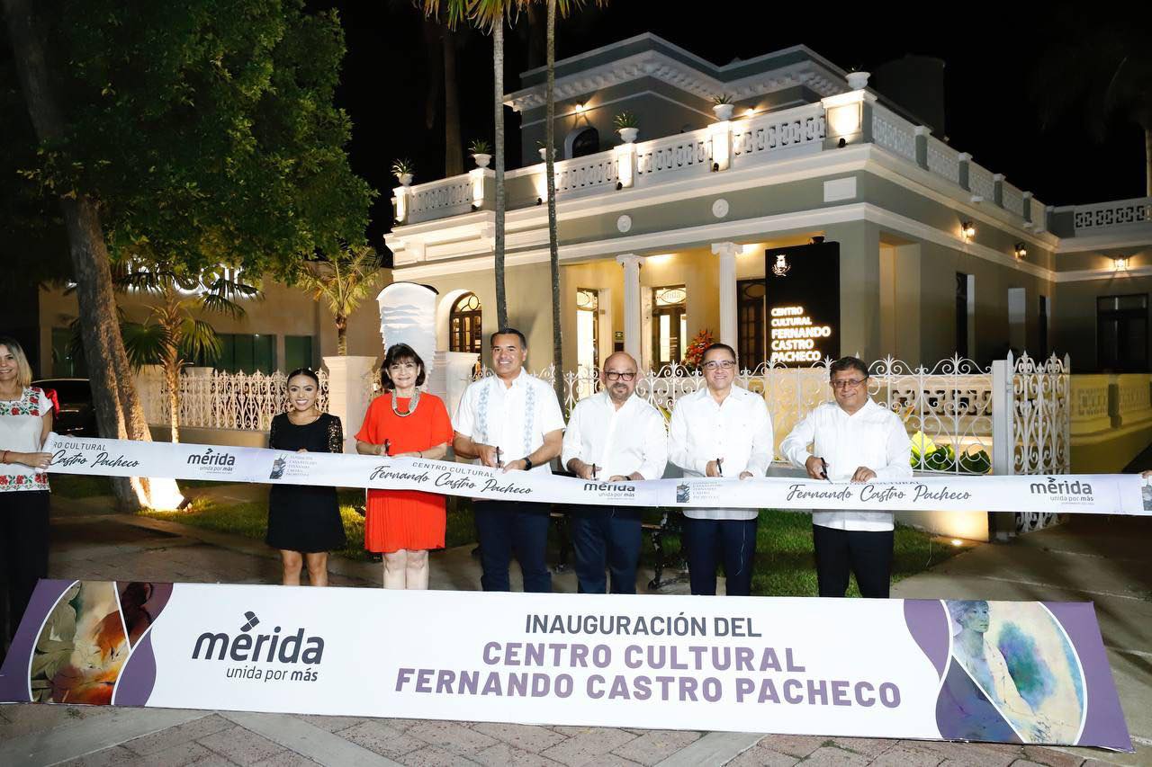 INAUGURA RENÁN BARRERA EL CENTRO CULTURAL ‘FERNANDO CASTRO PACHECO’