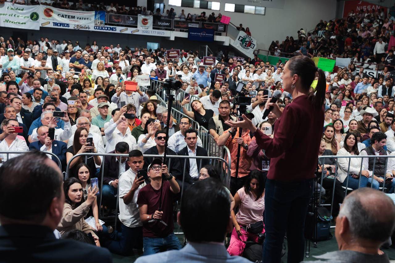 “LUCHAMOS PARA QUE SEA EL MÉXICO DE LAS MUJERES, DE LA HONESTIDAD Y DEL BIENESTAR”: CLAUDIA SHEINBAUM
