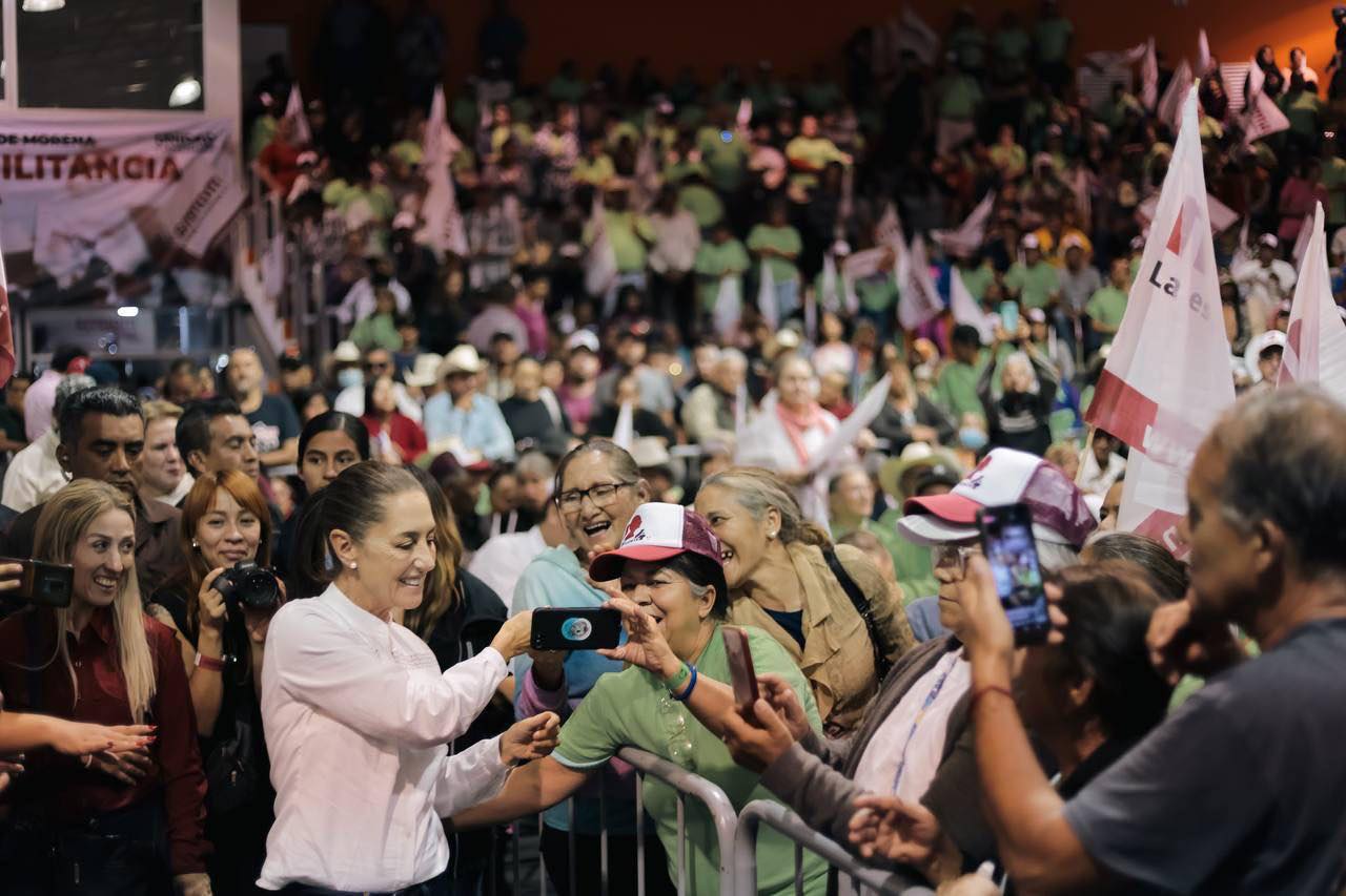 “MI SUEÑO ES QUE NO HAYA RECHAZADOS EN EL PAÍS”: CLAUDIA SHEINBAUM