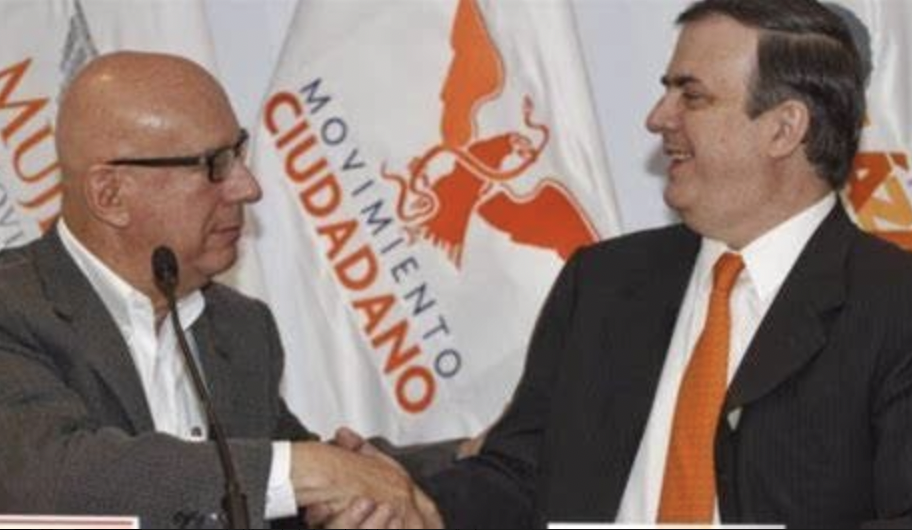 DANTE SE LAS GANA AL FRENTE Y A MORENA CON EBRARD Y CHERTORIVSKI