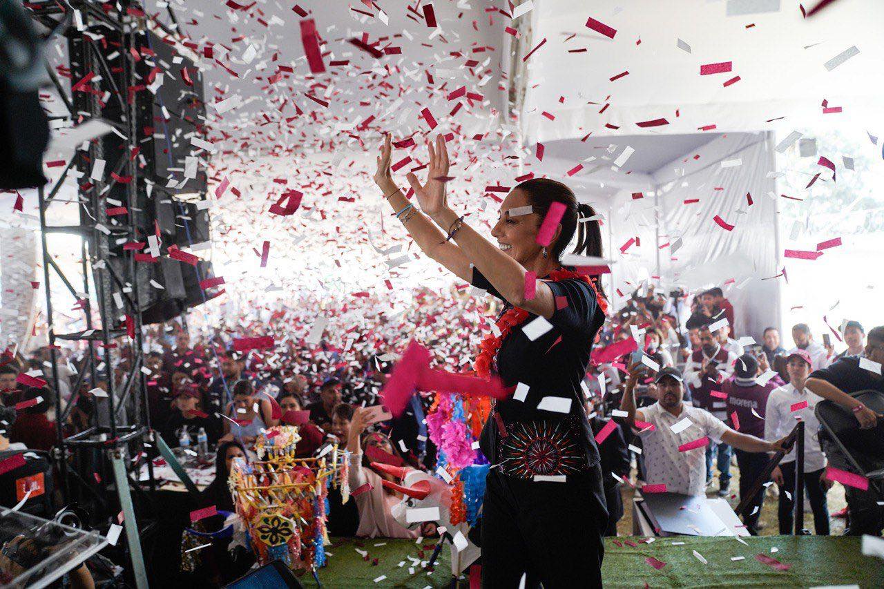 “EL CLANMOR POPULAR ES QUE SIGA HABIENDO TRANSFORMACIÓN EN MÉXICO”: CLAUDIA SHEINBAUM