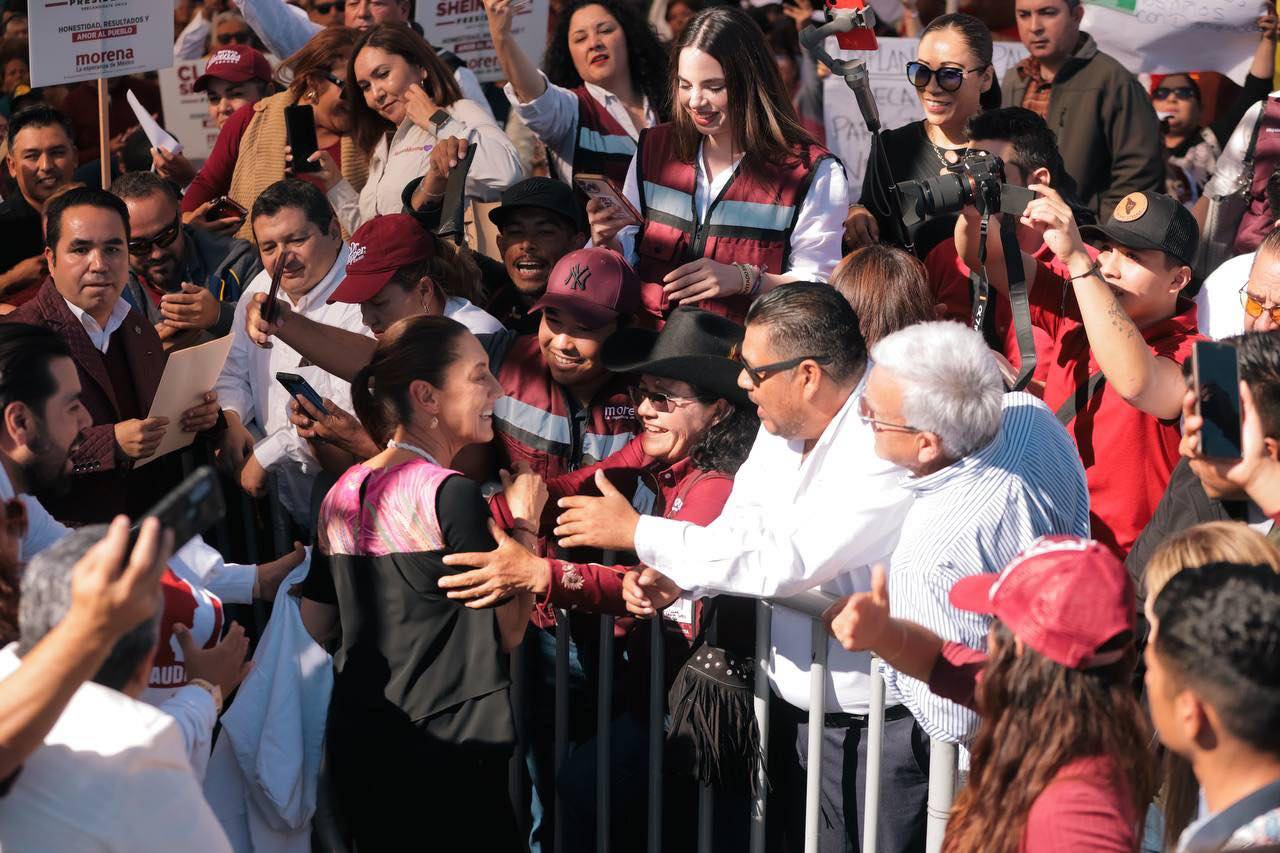 “MÉXICO TIENE QUE SEGUIR CRECIENDO CON PROSPERIDAD COMPARTIDA”: CLAUDIA SHEINBAUM