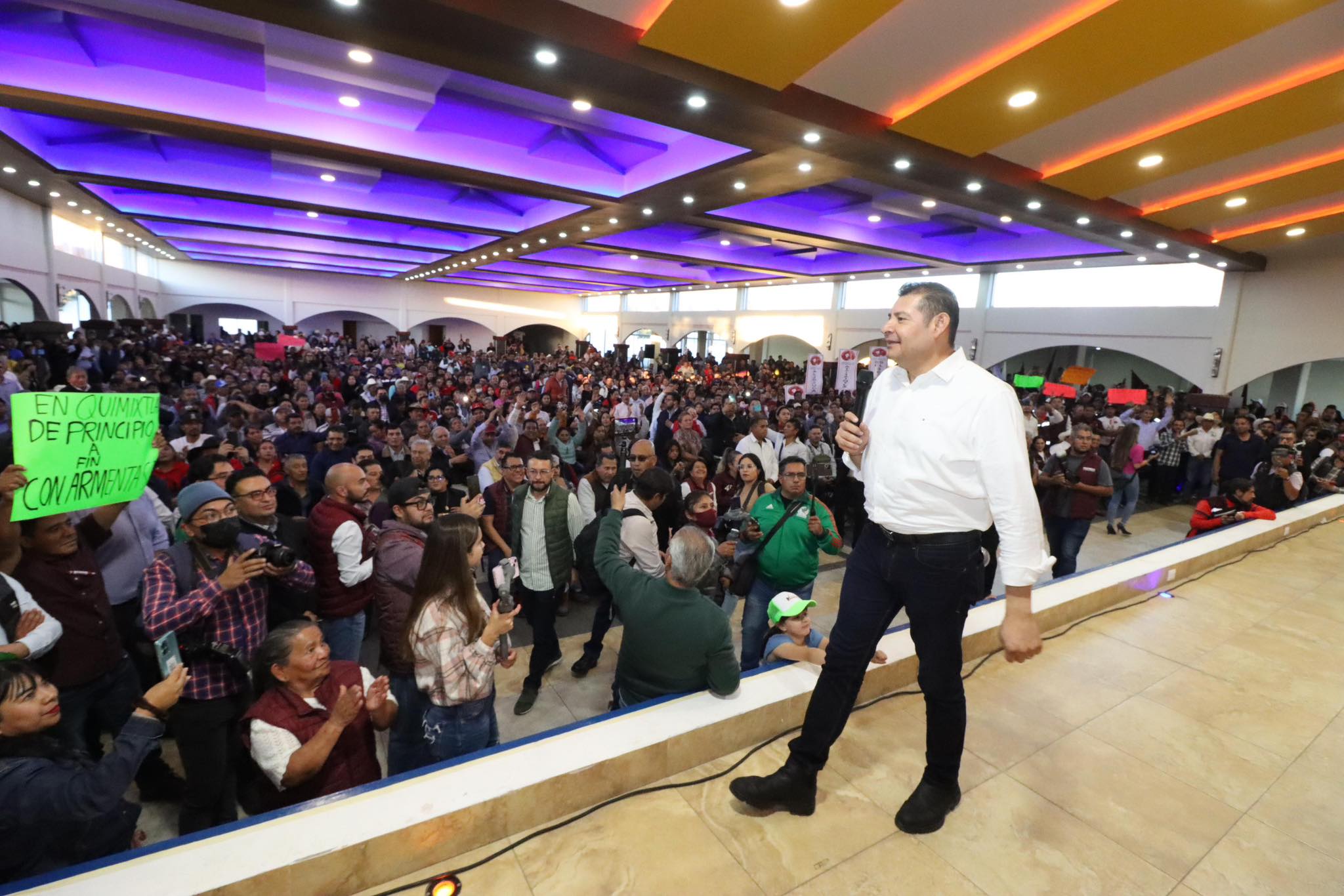 “CON LA 4T, PUEBLA ESTÁ LLAMADO A LA GRANDEZA” ALEJANDRO ARMENTA