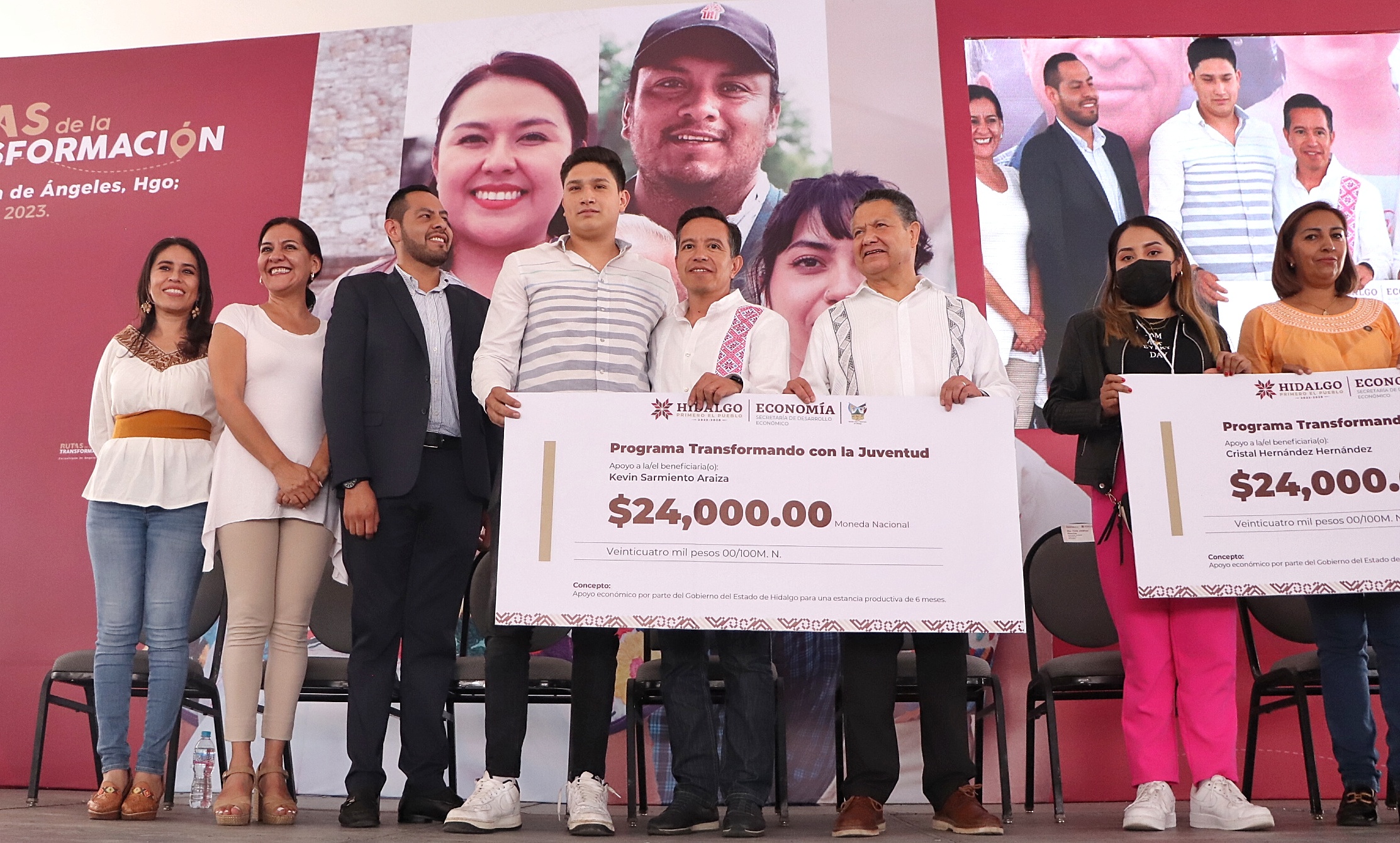 IMPULSA HIDALGO INSTANCIAS PRODUCTIVAS CON EL PROGRAMA ‘TRANSFORMANDO CON LA JUVENTUD’