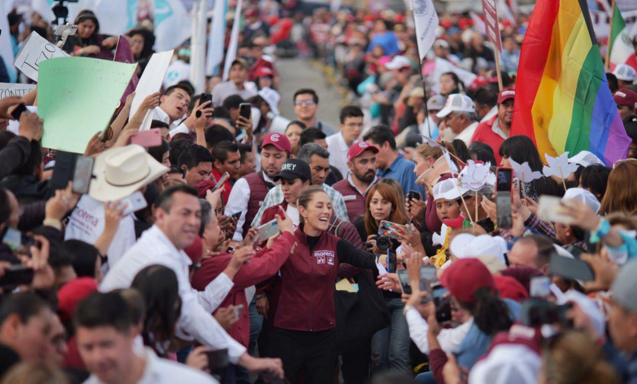 “CON EL SEGUNDO PISO DE LA 4T EN HIDALGO HABRÁ MÁS DESARROLLO”: CLAUDIA SHEINBAUM