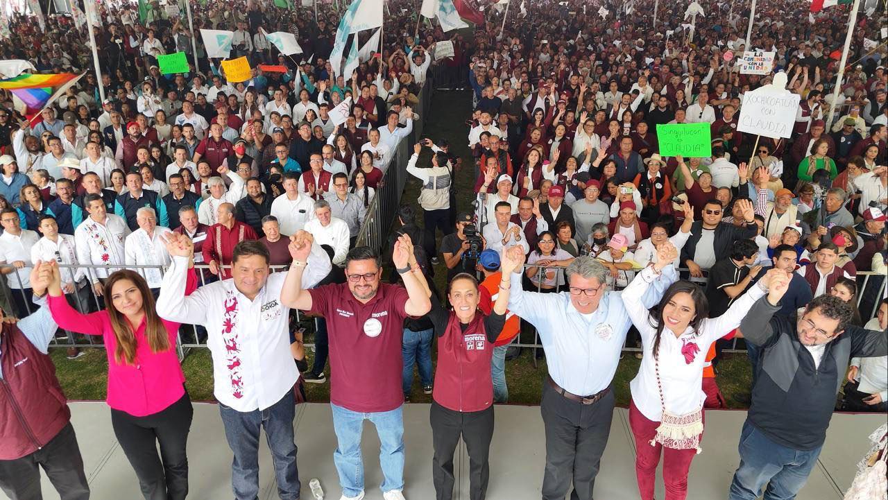 “ESTE AÑO SEGUIREMOS HACIENDO HISTORIA GOBIERNO Y PUEBLO”: CLAUDIA SHEINBAUM