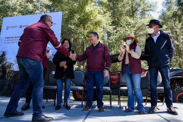 DESTACA JULIO MENCHACA COMPROMISO DE BRIGADISTAS