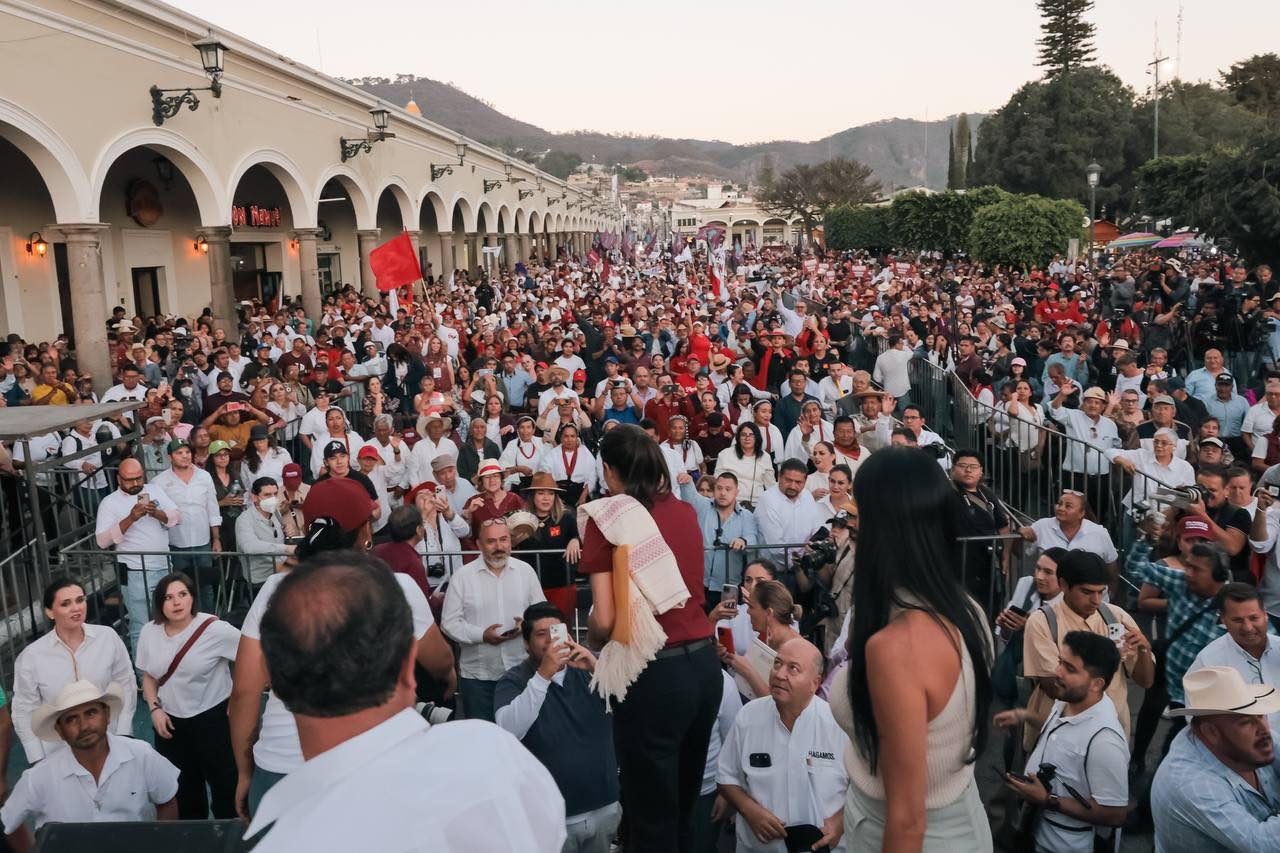 “TENEMOS QUE LLENAR LAS URNAS DE JALISCO”: CLAUDIA SHEINBAUM