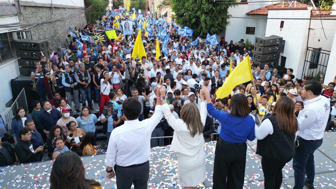 “CON EL PUEBLO CAMBIAREMOS EL RUMBO DE MORELOS”