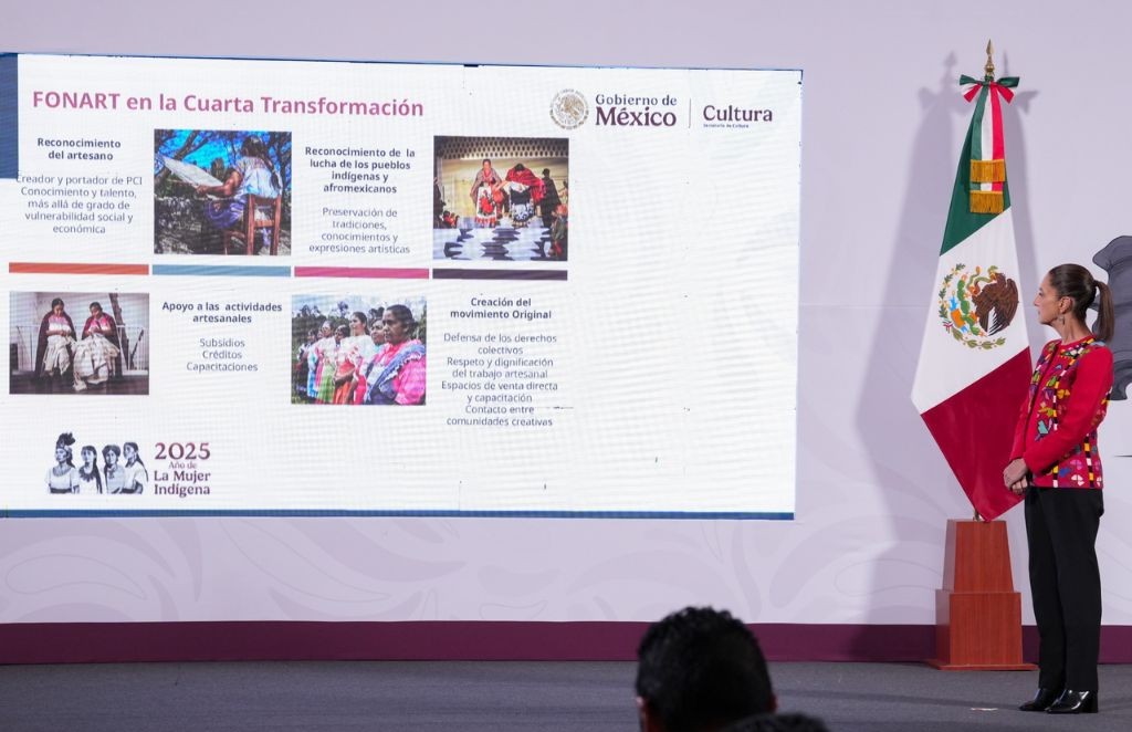 “CON EL ‘PLAN MÉXICO’ AUMENTARÁ 140% APOYO A ARTESANOS MEXICANOS”: CLAUDIA SHEINBAUM