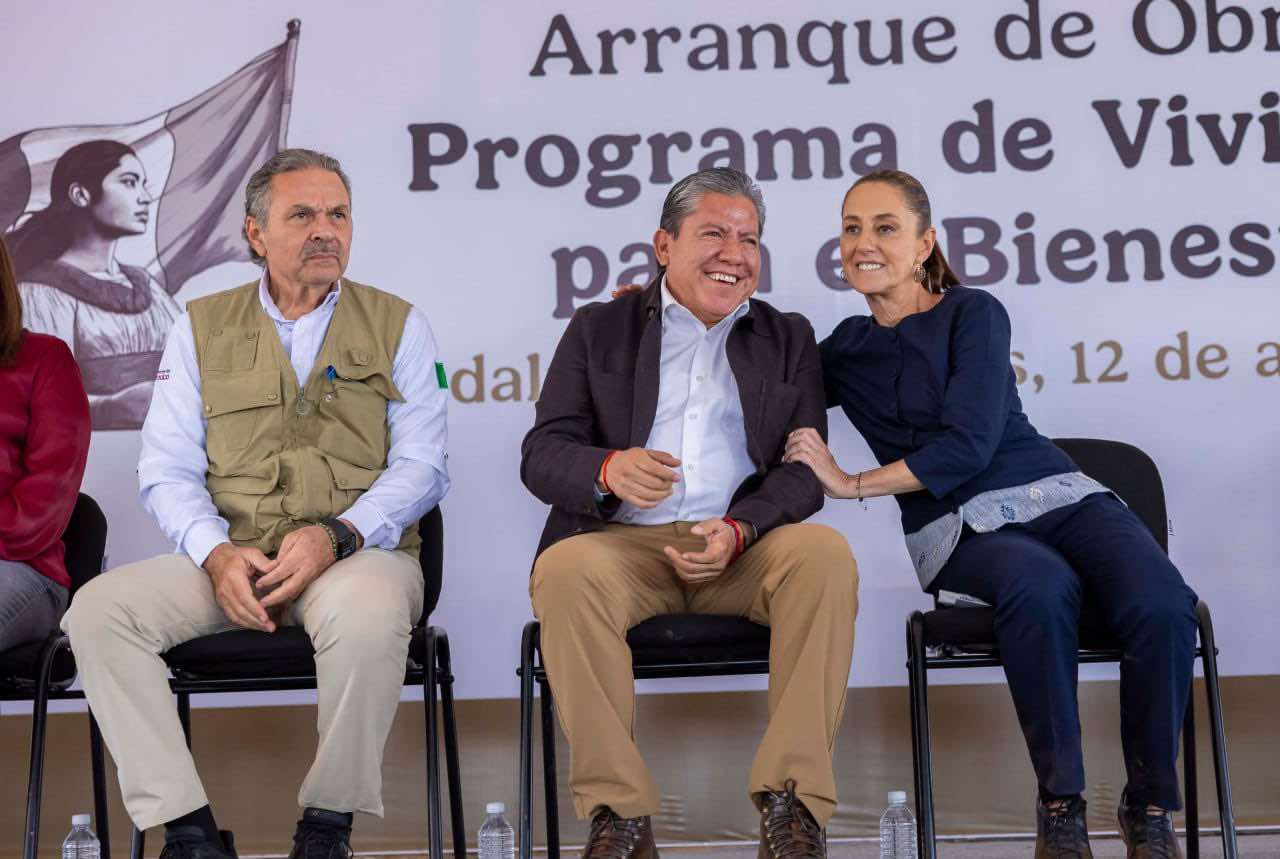 ASISTE CLAUDIA SHEINBAUM A ZACATECAS PARA ARRANCAR OBRAS ESTRATÉGICAS; RECONOCE LIDERAZGO DE DAVID MONREAL