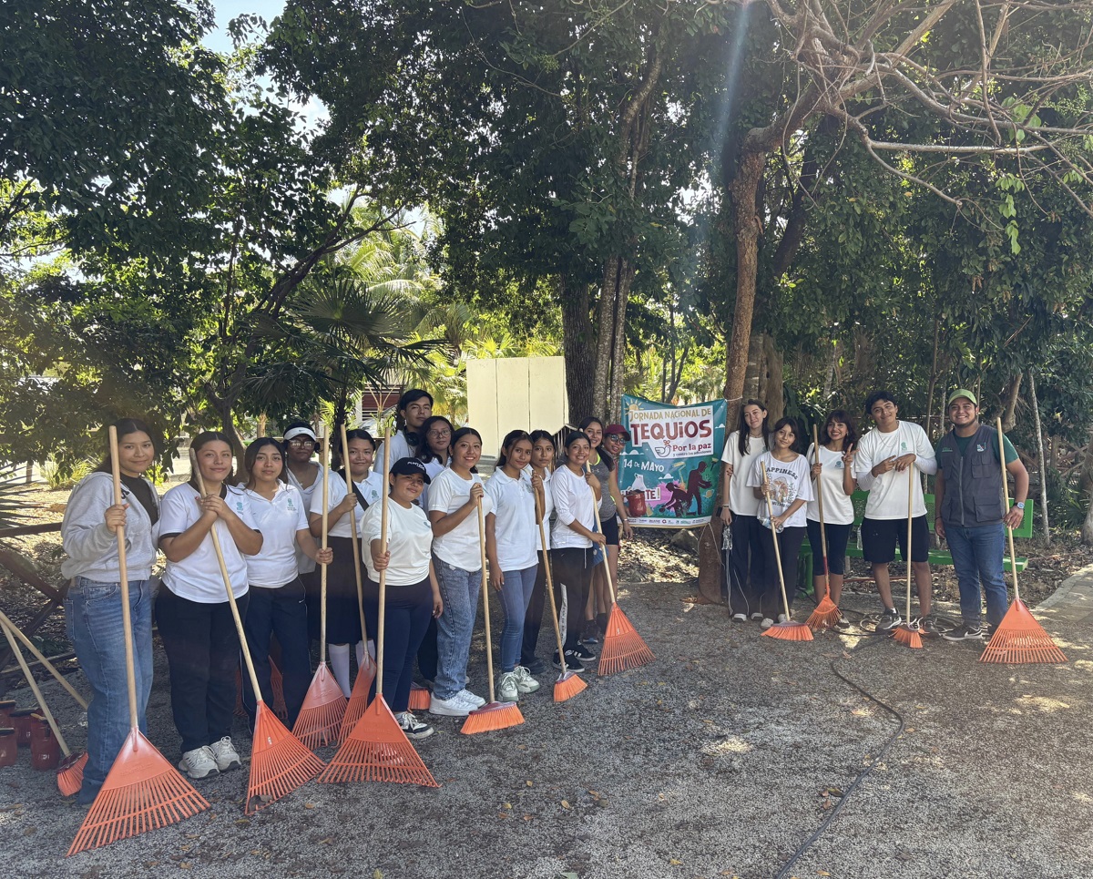 PARTICIPAN MÁS DE UN MILLÓN DE JÓVENES DURANTE LA JORNADA NACIONAL TEQUIOS POR LA PAZ Y CONTRA LAS ADICCIONES