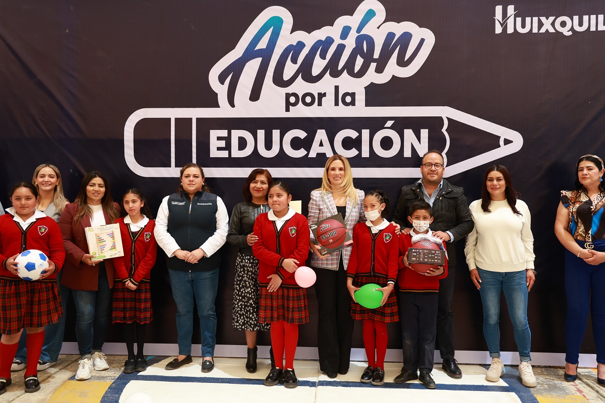 MEJORA HUIXQUILUCAN ESCUELA DE LA CAÑADA CON ‘ACCIÓN POR LA EDUCACIÓN’