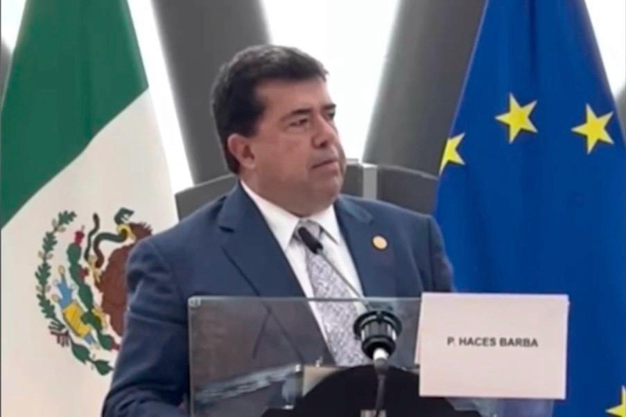 “MODERNIZAR ACUERDO GLOBAL ENTRE MÉXICO Y LA UE PERMITIRÁ RESPONDER A DESAFÍOS INTERNACIONALES”: PEDRO HACES