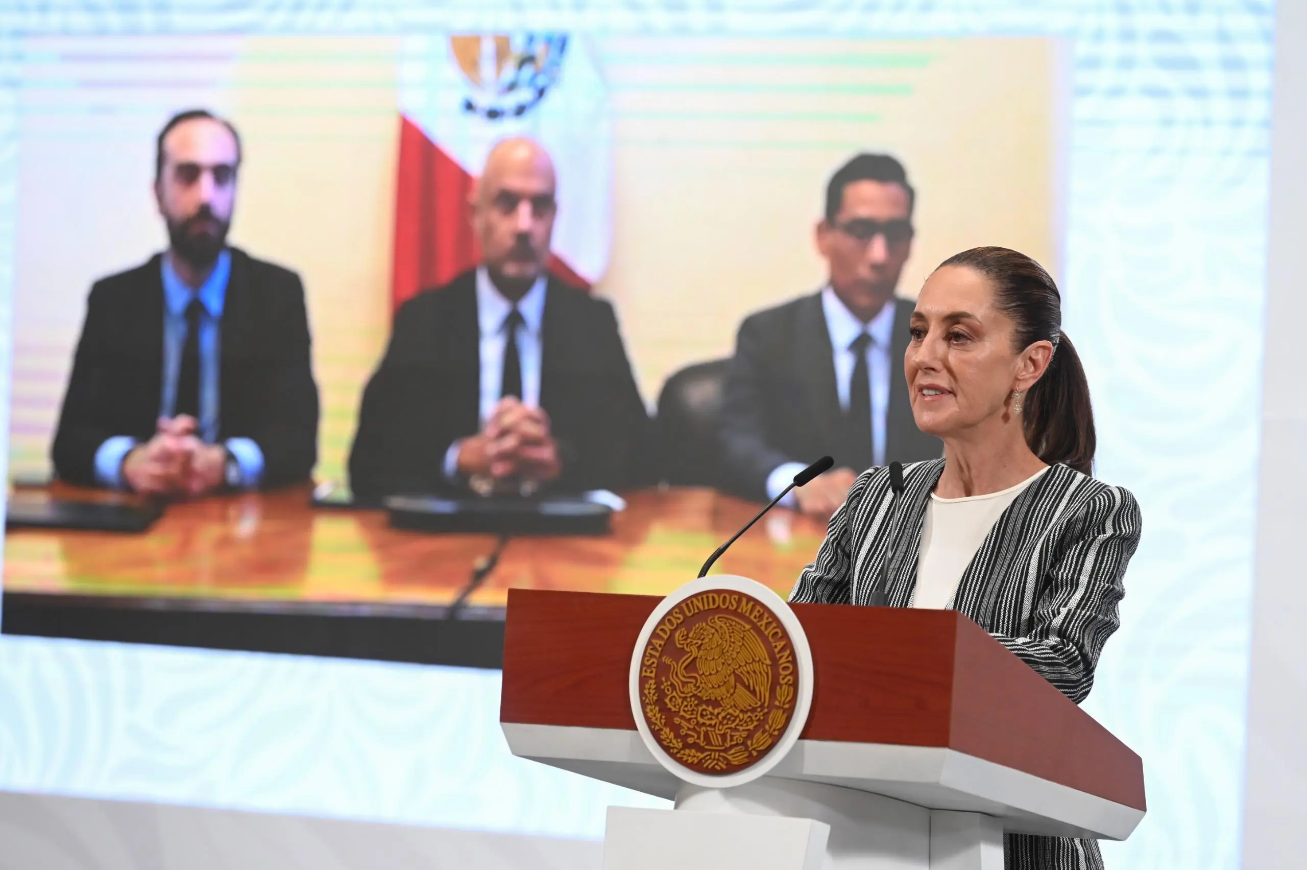 DESTACA CLAUDIA SHEINBAUM INICIO DE CONSTRUCCIÓN DE LOS TRENES A PACHUCA, QUERÉTARO Y VÍA DE CARGA DEL TREN MAYA
