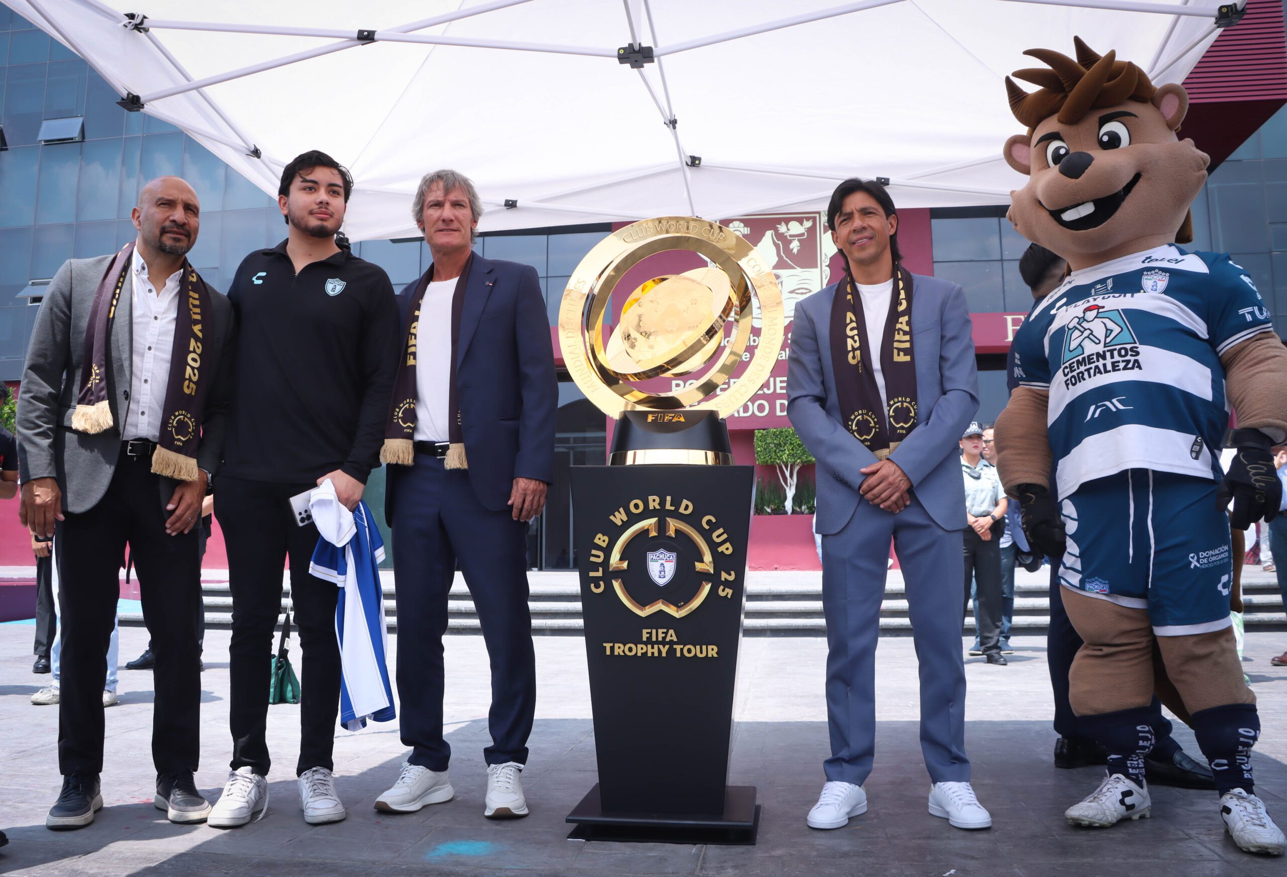 PRESENTAN EN PACHUCA COPA MUNDIAL DE CLUBES 2025