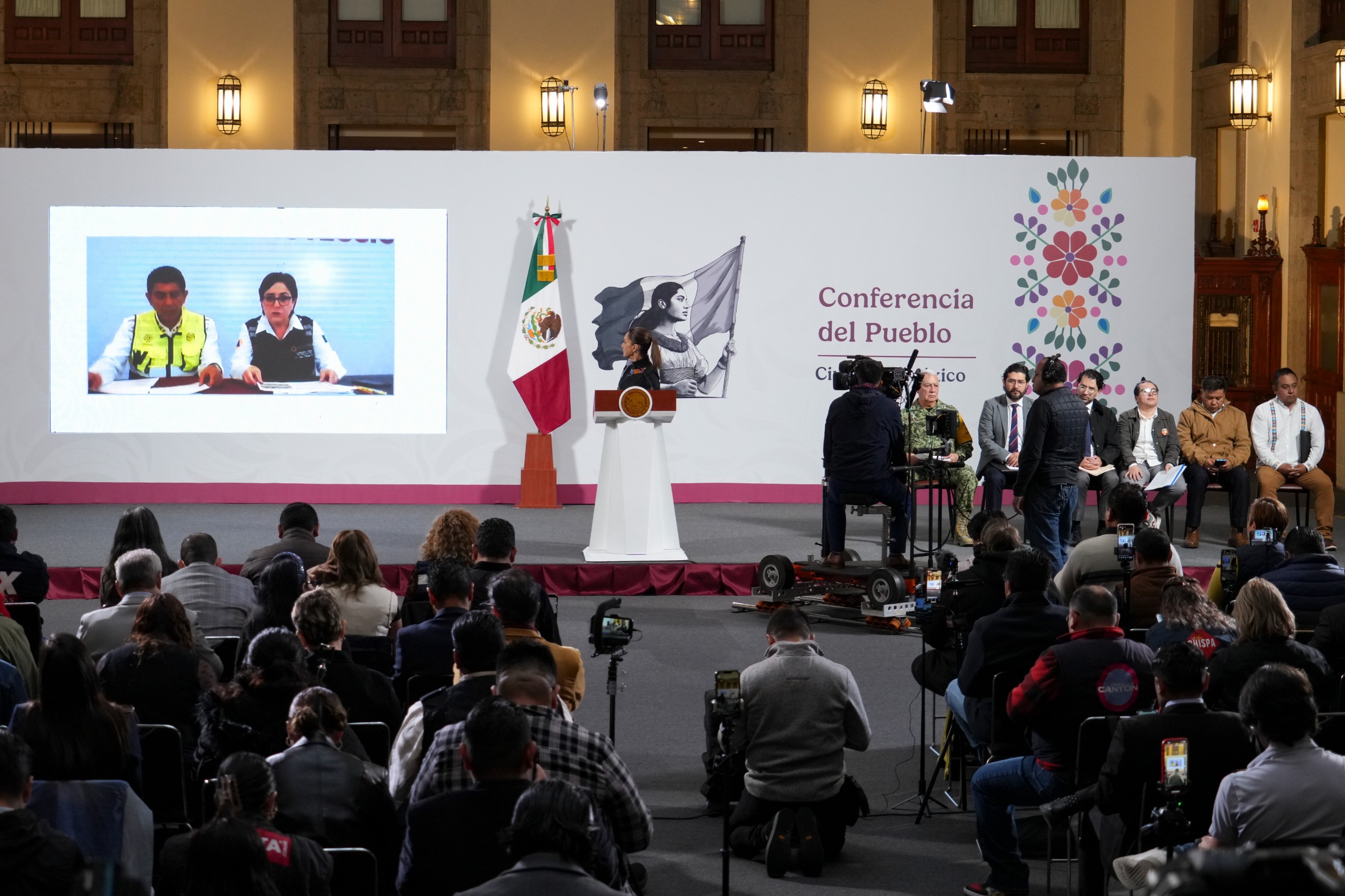 DESDE OAXACA CLAUDIA SHEINBAUM COORDINARÁ ESFUERZOS ANTE HURACÁN ‘ERICK’