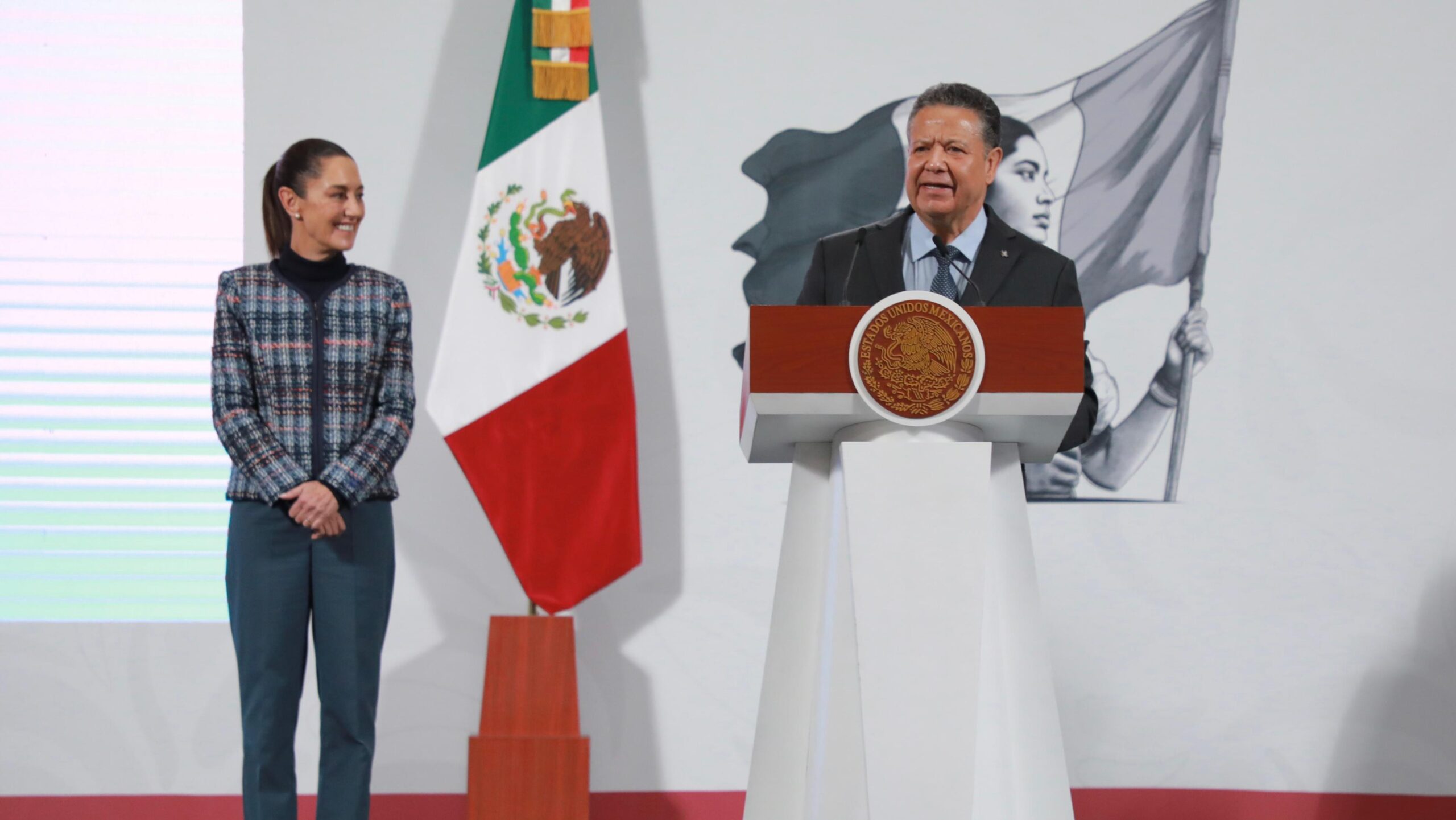 FIRMAN CONVENIO CLAUDIA SHEINBAUM Y JULIO MENCHACA PARA INSTALAR DOS POLOS DE DESARROLLO EN TULA Y ZAPOTLÁN