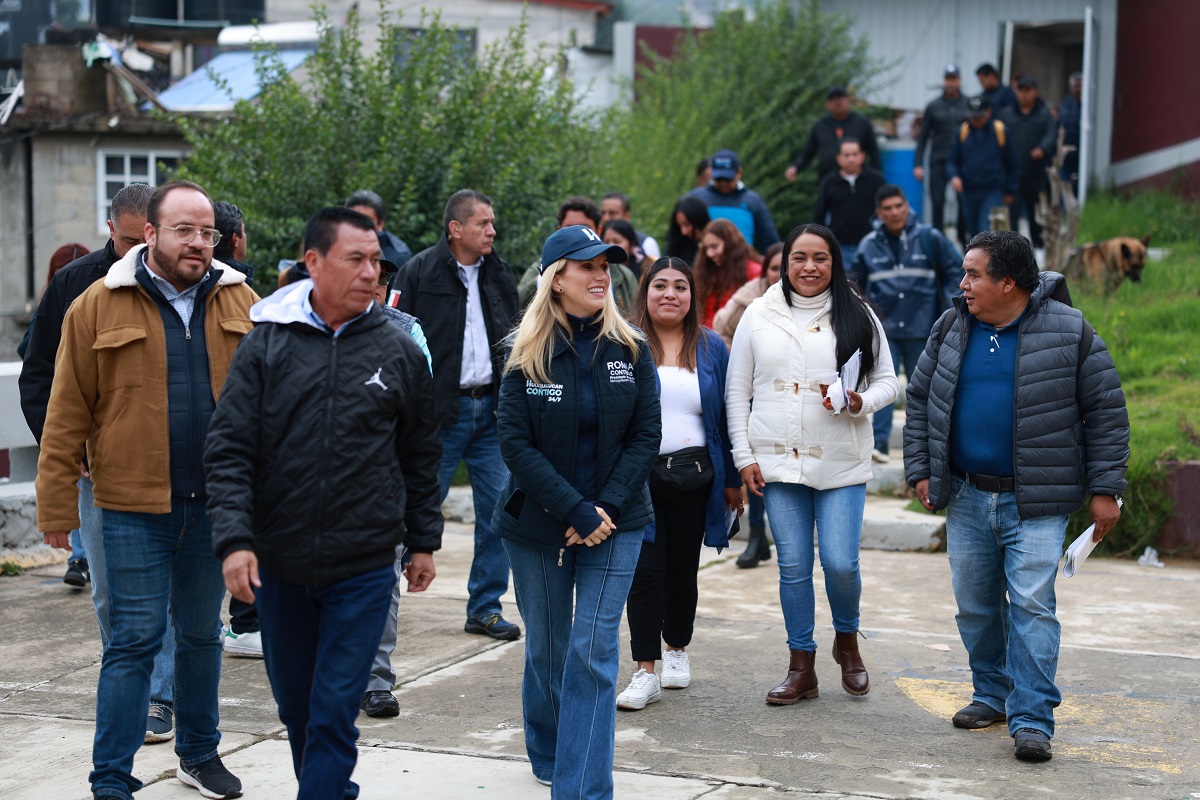 MEJORA HUIXQUILUCAN ESPACIOS URBANOS Y SERVICIOS PÚBLICOS EN CANALES Y SANTA CRUZ AYOTUXCO
