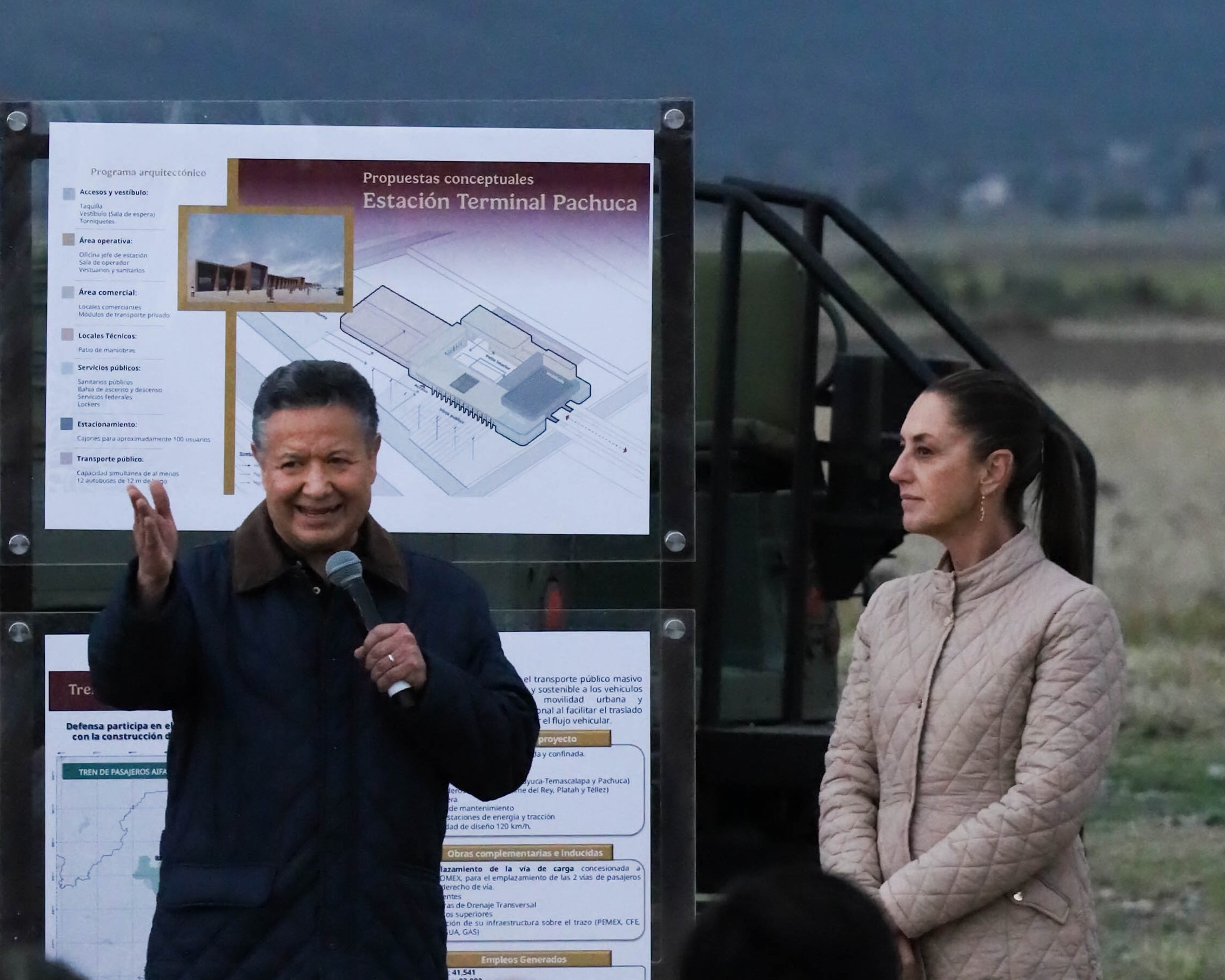 AVANZA TREN CDMX-PACHUCA, PROYECTO IMPULSADO POR CLAUDIA SHEINBAUM Y JULIO MENCHACA